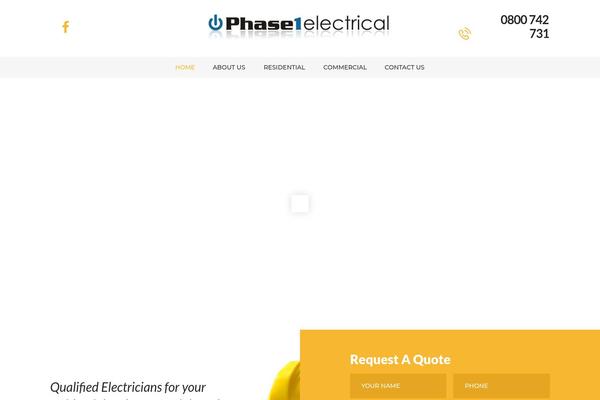 phase1electrical.co.nz site used Electroserv