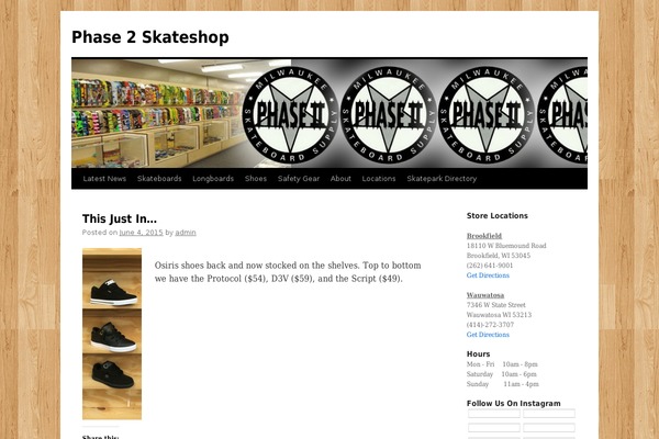 Site using Alpine PhotoTile for Instagram plugin