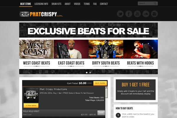 Site using Easy Digital Downloads plugin