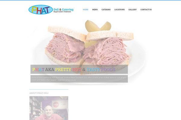 BBQ theme site design template sample