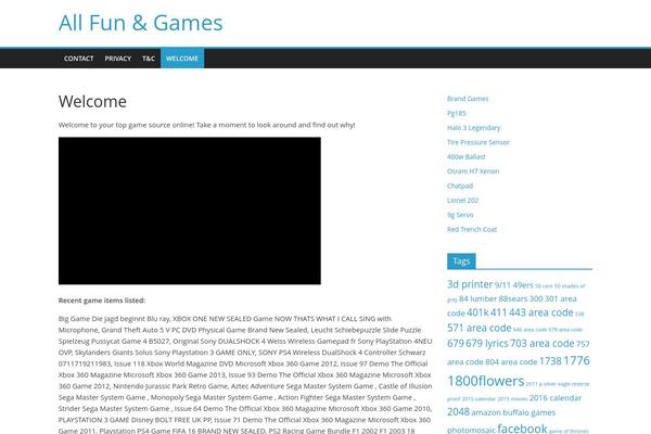 ColorMag theme site design template sample