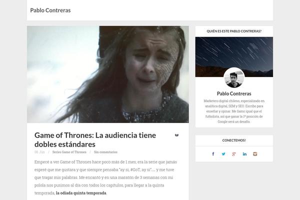 Breeze theme site design template sample