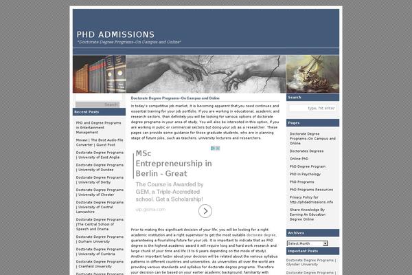 Ad Clerum 10 theme site design template sample