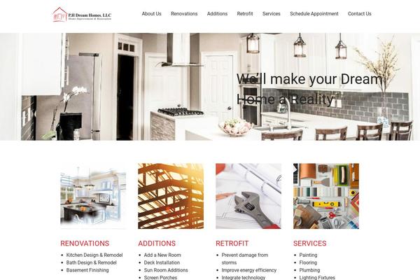 Mins theme site design template sample