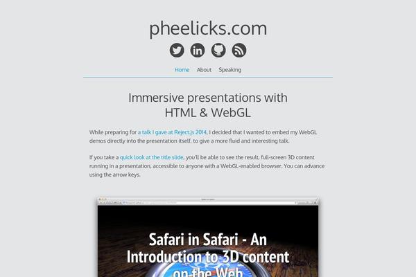 Decode theme site design template sample