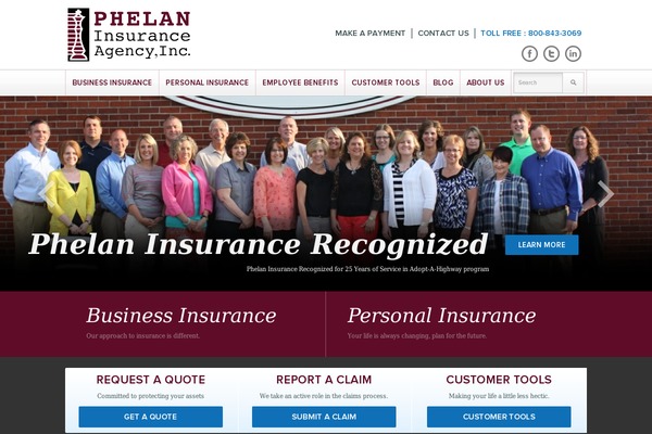 phelanins.com site used Phelan