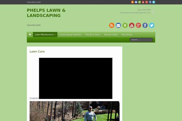 phelpslawnandlandscaping.com site used iFeature Pro 5