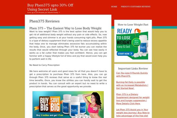 Site using Easy Social plugin