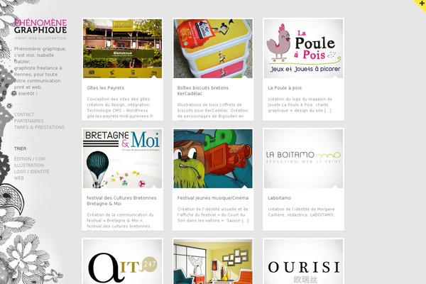 phenomenegraphique.com site used Gridlocked