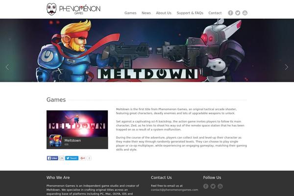 Grizzly theme site design template sample