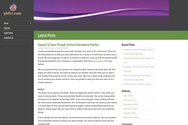 LiveRide theme site design template sample