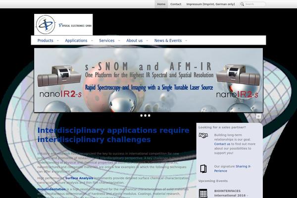 PageLines theme site design template sample