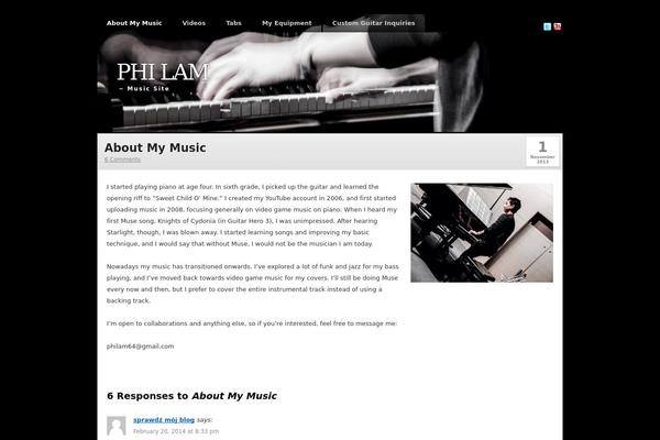 Clear Style theme site design template sample