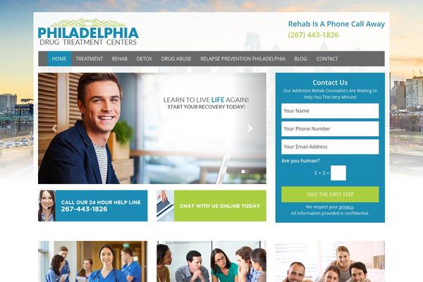 philadelphiadrugtreatmentcenters.com site used Ac_framework