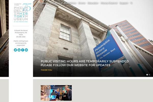 Phm theme site design template sample