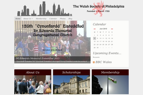 NonProfit theme site design template sample