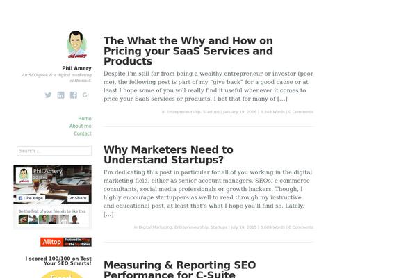 Independent Publisher theme site design template sample