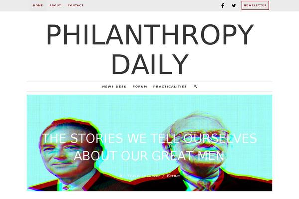 philanthropydaily.com site used Pdaily