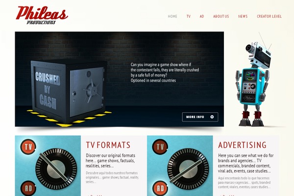 Hooray theme site design template sample