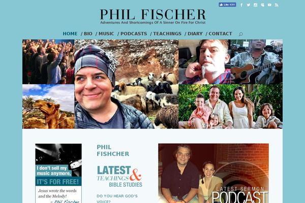 philfischer.com site used Stellartheme