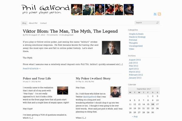 PageLines theme site design template sample