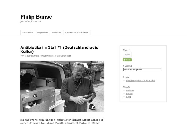 Site using Flattr plugin