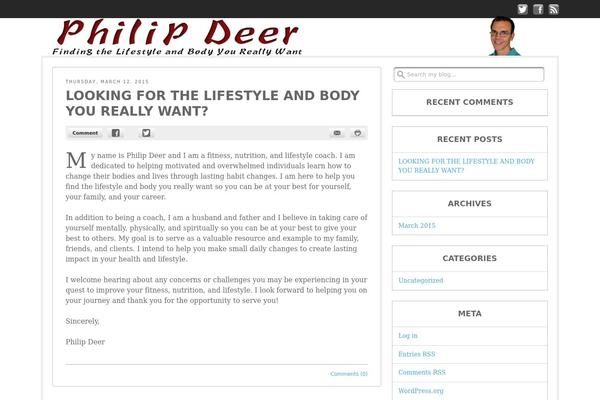 Get Noticed theme site design template sample
