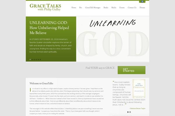 Grace theme site design template sample
