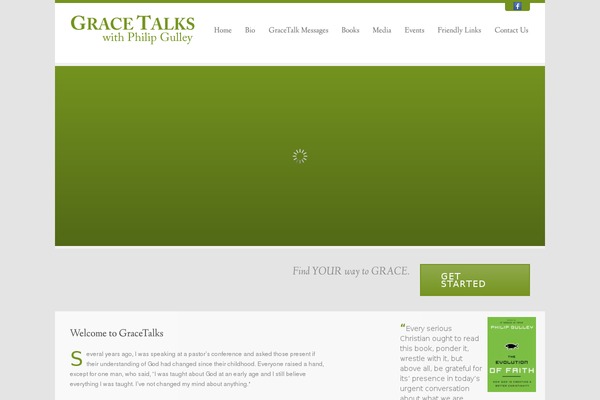 Grace theme site design template sample