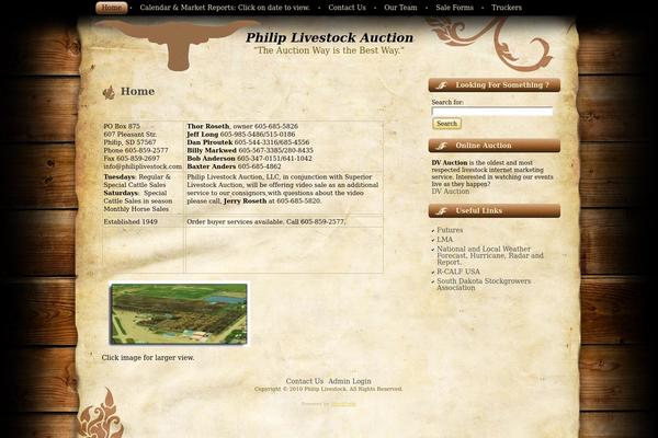 Site using Events-calendar plugin