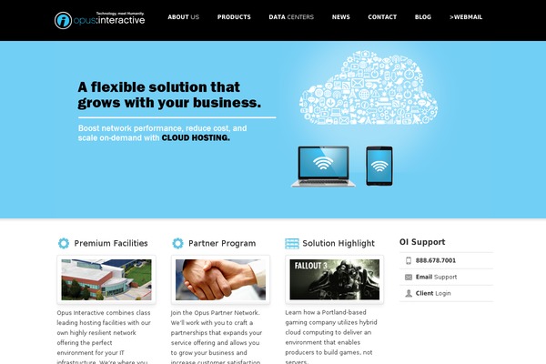Rackhost theme site design template sample