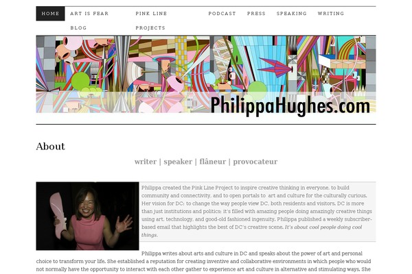 Pilcrow theme site design template sample