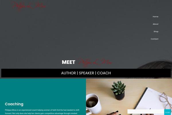 Site using WP Social Widget plugin