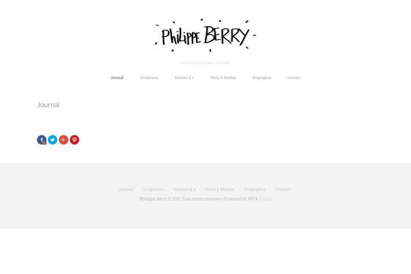Spotlight theme site design template sample