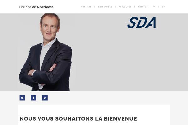 philippedemoerloose.com site used Philippedemoerloose