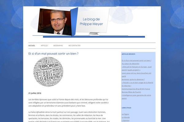 Twenty Twelve theme site design template sample