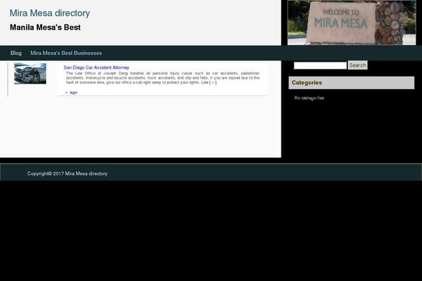 LarrysList theme site design template sample