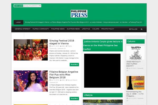 Site using Slides plugin