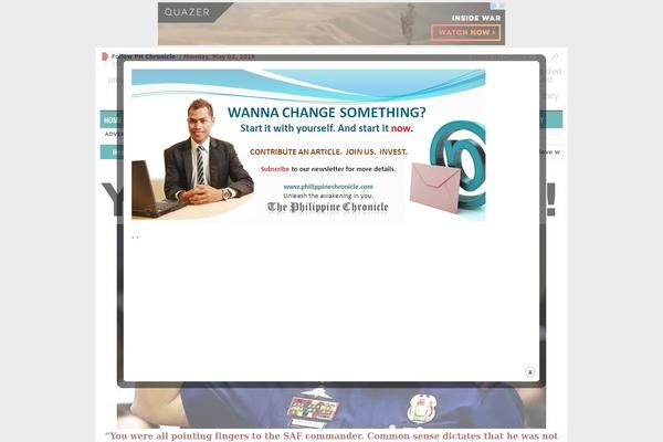 Advanced Newspaper theme site design template sample