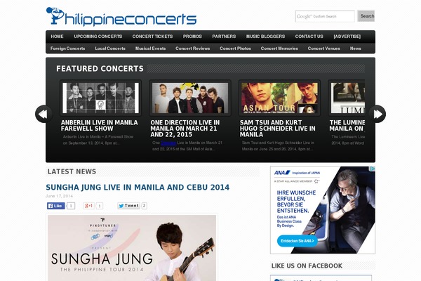 philippineconcerts.com site used SevenMag