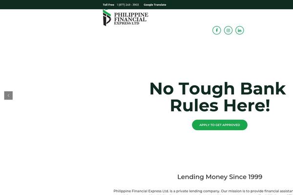 philippinefinancial.ca site used Philippinefinancial