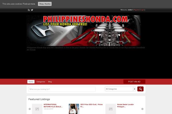 ClassiPress theme site design template sample