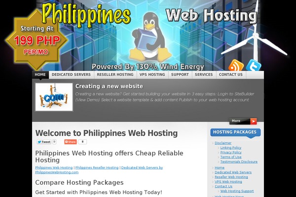 OnePress theme site design template sample