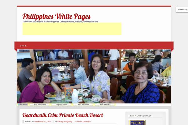 zeeTasty theme site design template sample