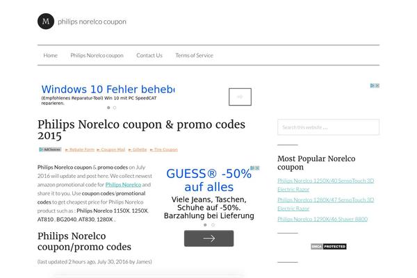 Site using Author Product Review plugin