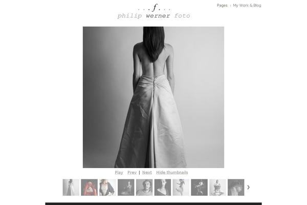 Site using Portfolio-slideshow-pro plugin