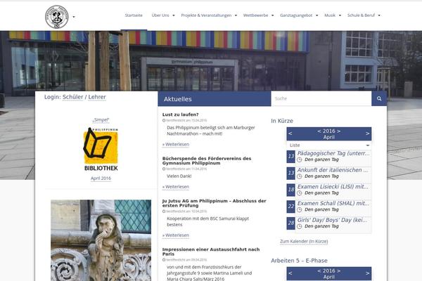 Site using Event Calendar WD plugin