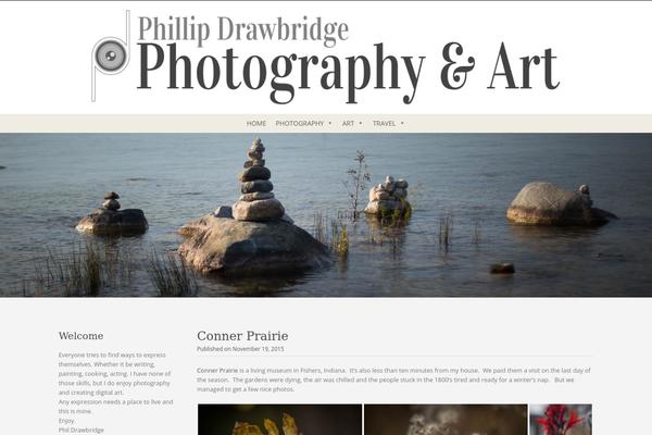Pure & Simple theme site design template sample