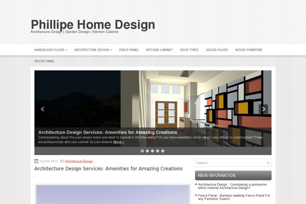 phillipejohnson.org site used Rolling