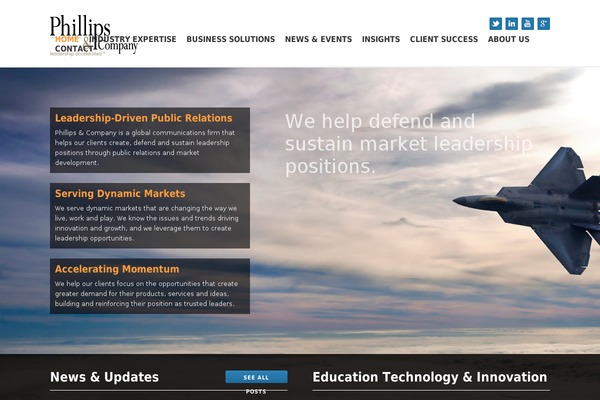 Master theme site design template sample
